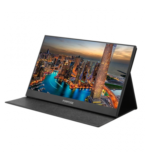 PORPOISE Portable Gaming Monitor 15.6 Inch IPS FHD 144Hz Type C - PP-14